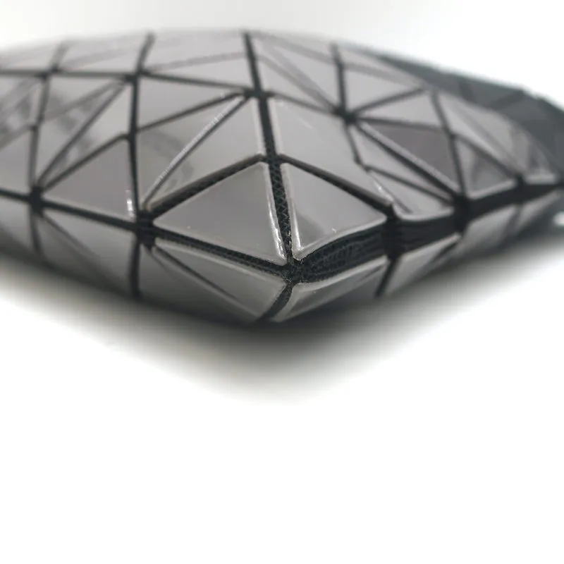Bao Bao Issey Miyake Prism Two-Tone Crossbody Bag Gray/Black