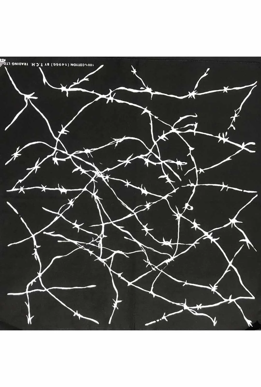 Barbed Wire Print Bandana