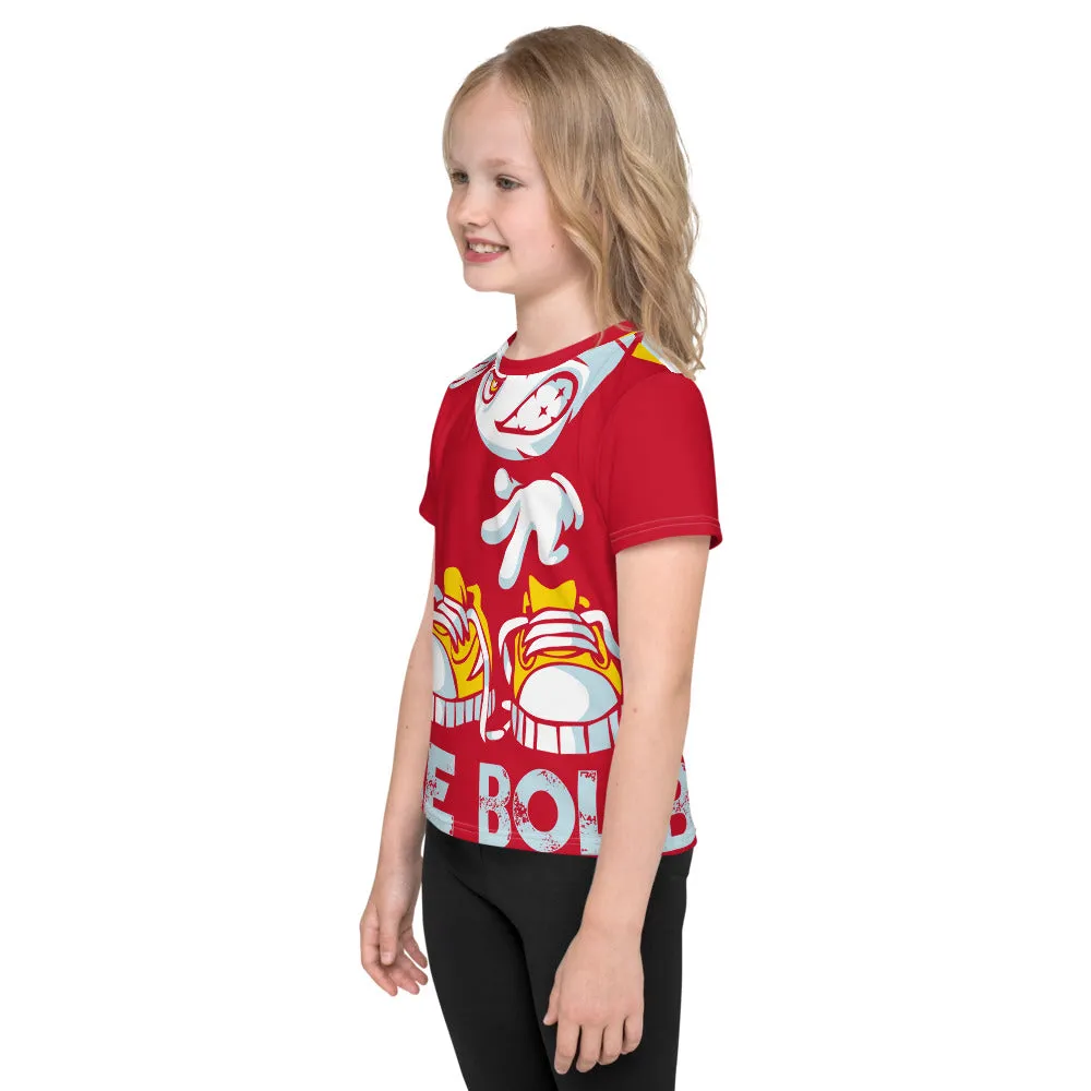 Be Bold - All Over - Red - Kids T-Shirt