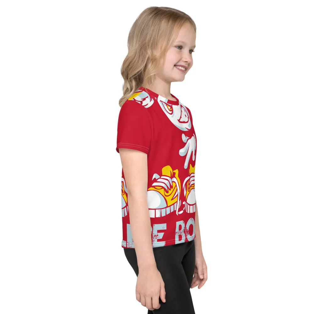 Be Bold - All Over - Red - Kids T-Shirt