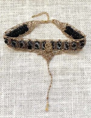 Beaded Choker with Citrine