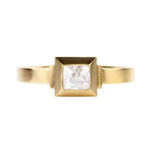 Bell & Bird 'Table Cut' Bezel set Square Diamond