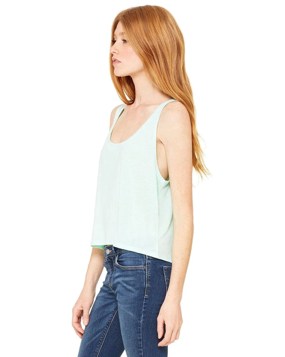 Bella Canvas Ladies Boxy Tank | Mint