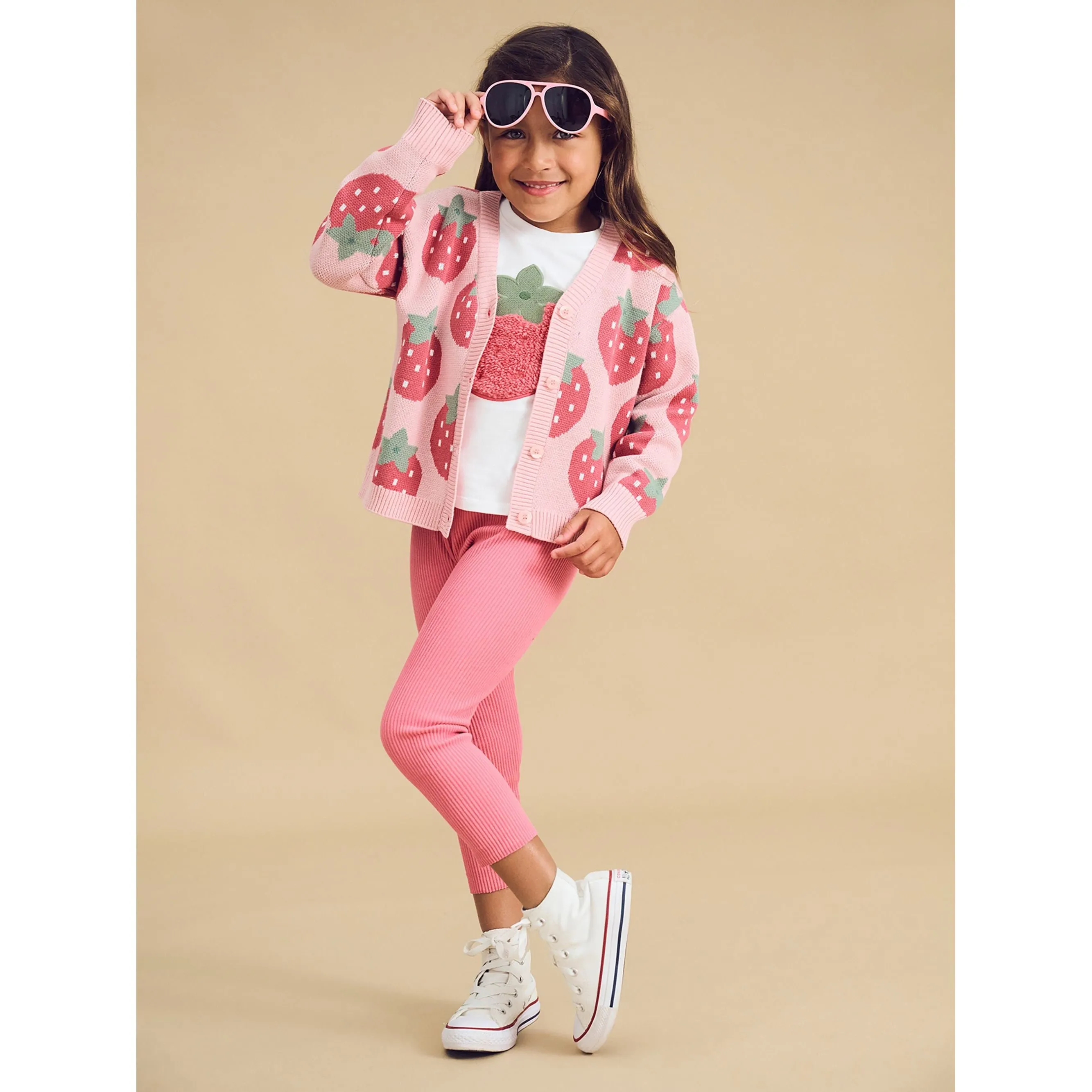Berry Boxy Cardi