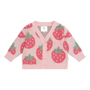 Berry Boxy Cardi