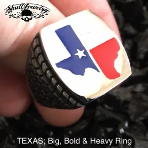 Big, Bold & Heavy TEXAS Ring (#608)