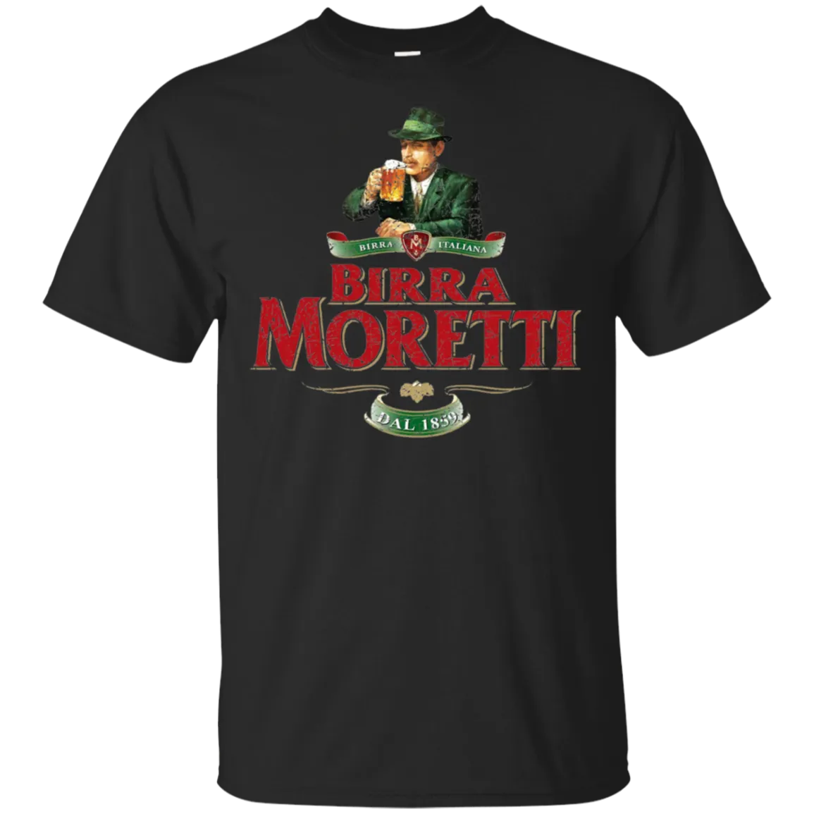 Birra Moretti Beer T-Shirt Custom Designed