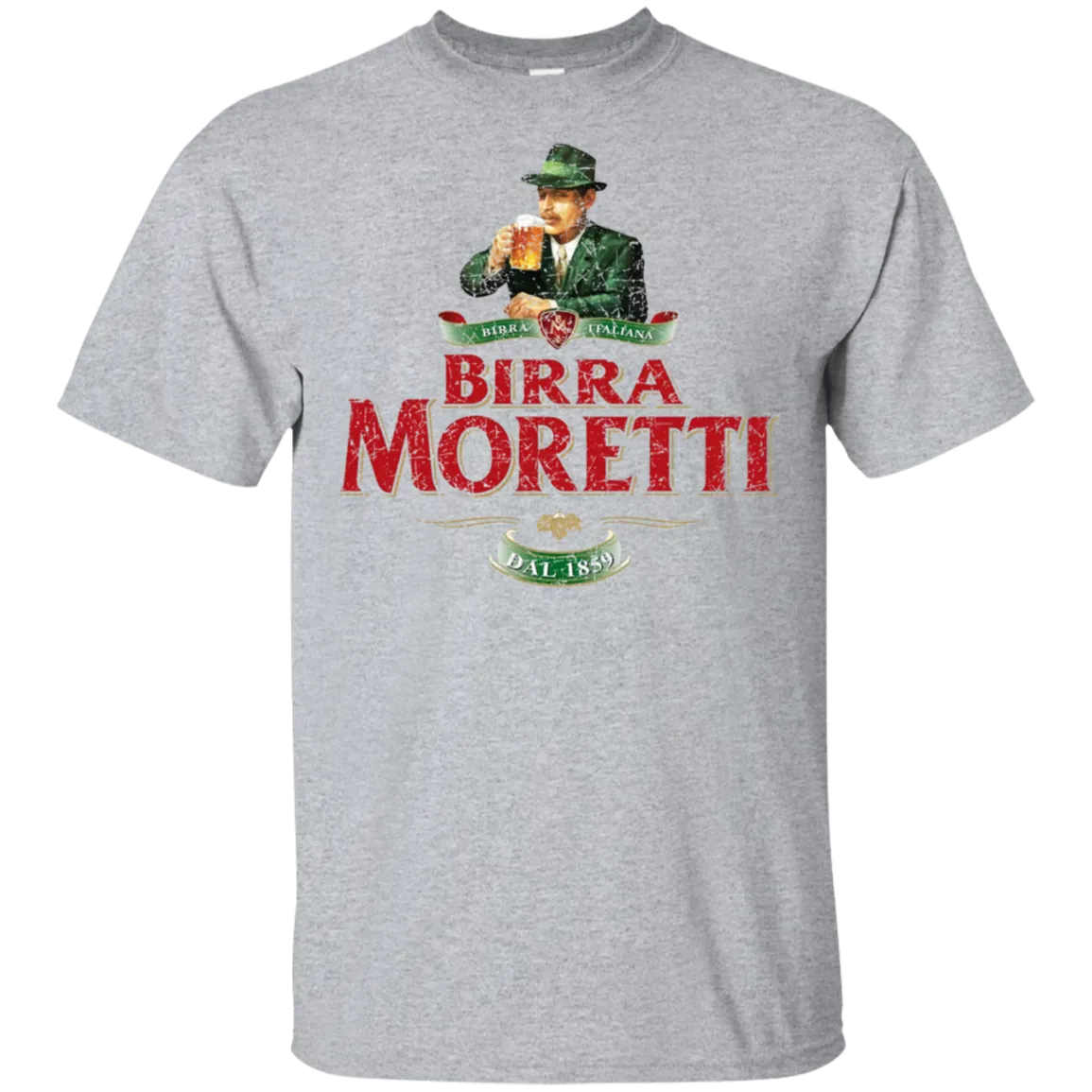 Birra Moretti Beer T-Shirt Custom Designed