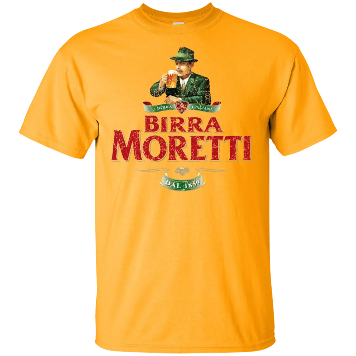 Birra Moretti Beer T-Shirt Custom Designed