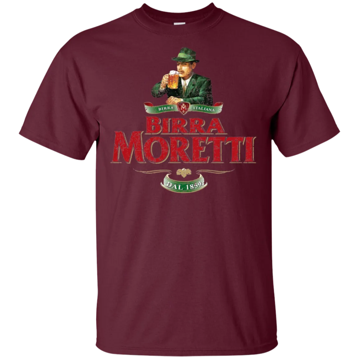 Birra Moretti Beer T-Shirt Custom Designed