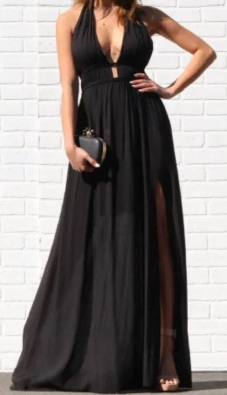 Black Hawk Maxi Dress