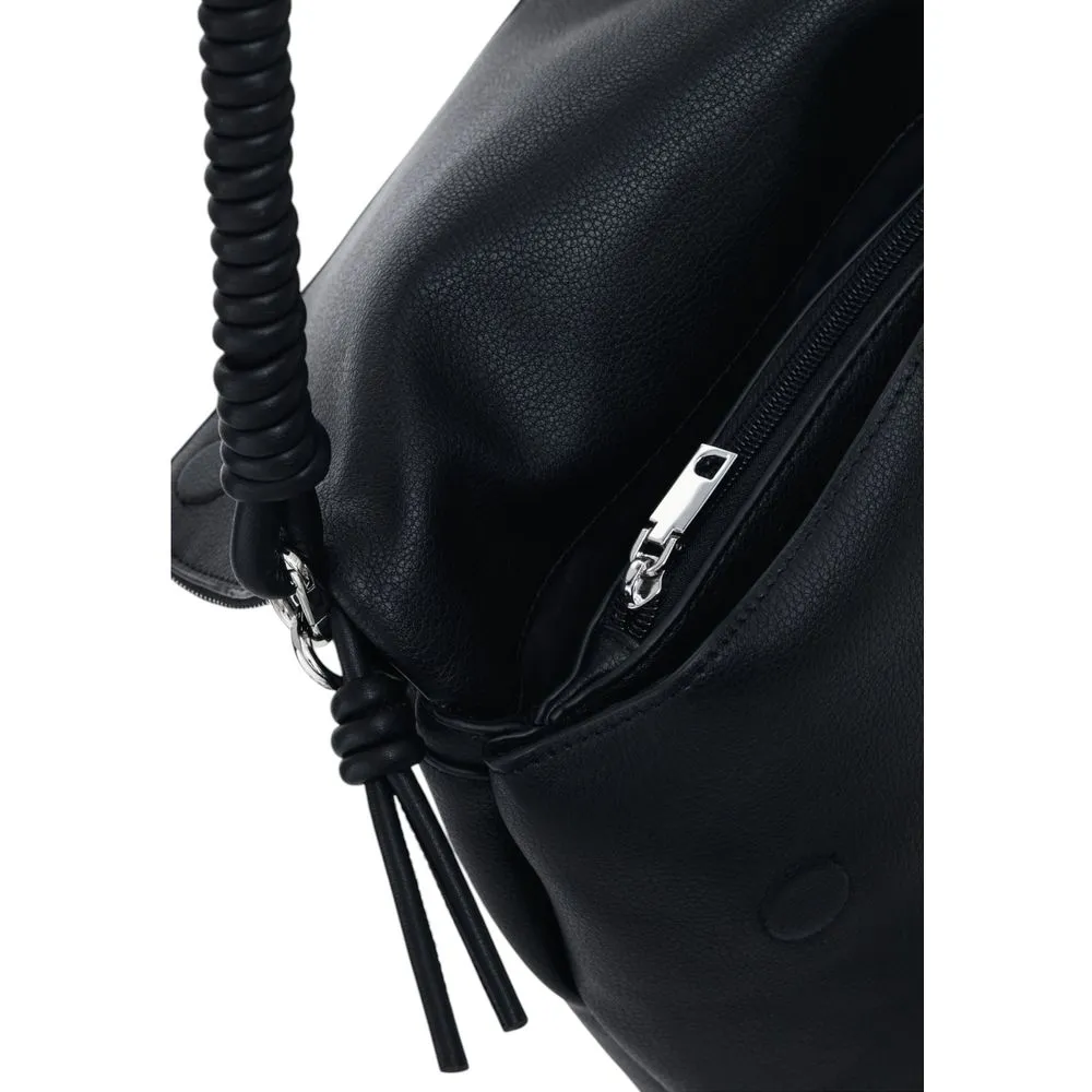 Black Polyethylene Backpack