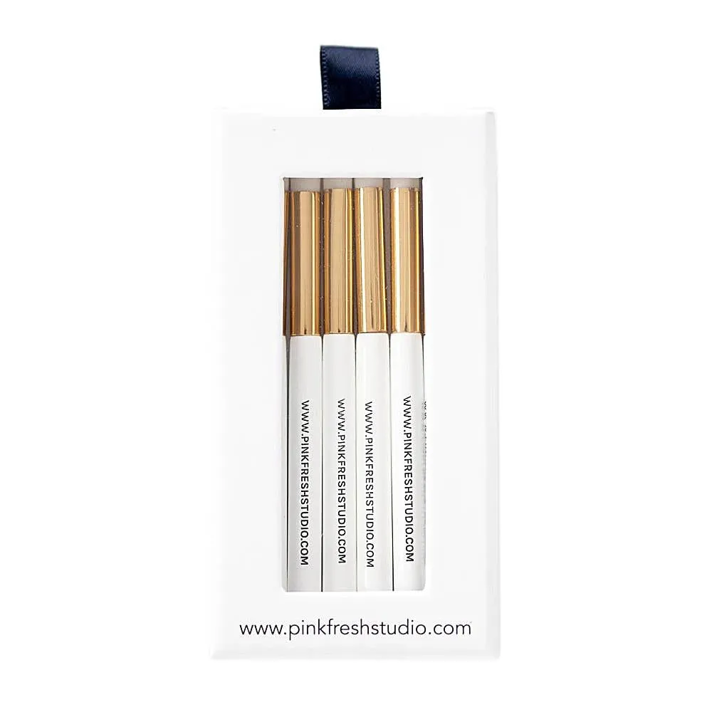 Blending Brushes 1/4 “ Round Set of 6 Pinkfresh