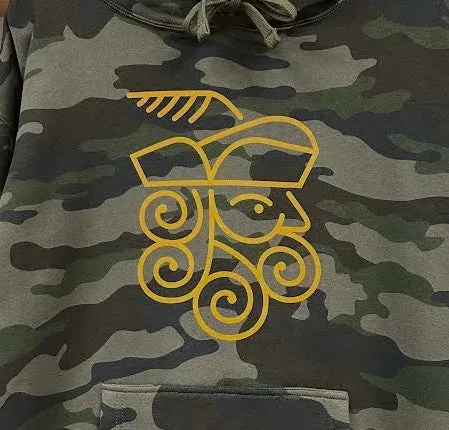 Bluebeard Camo Hooded Sweatshirt