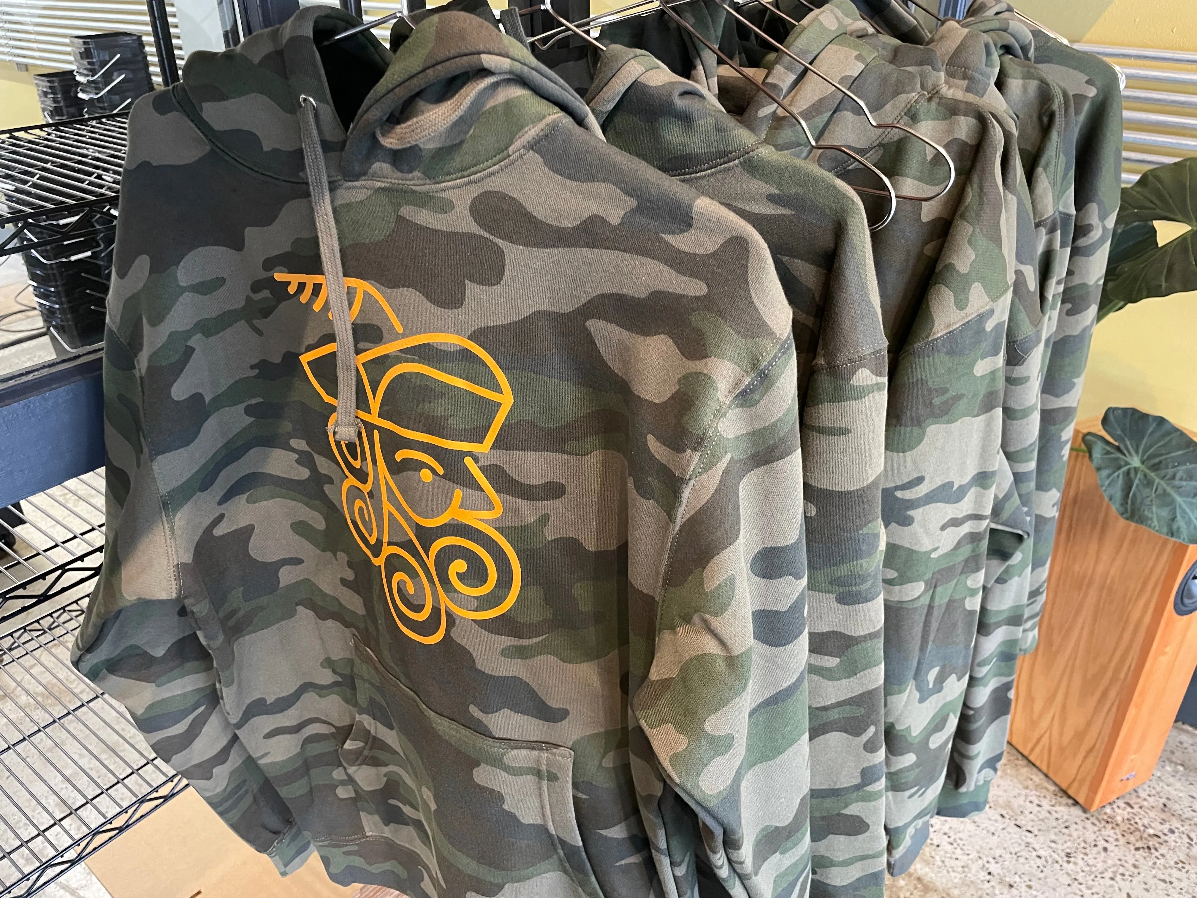 Bluebeard Camo Hooded Sweatshirt