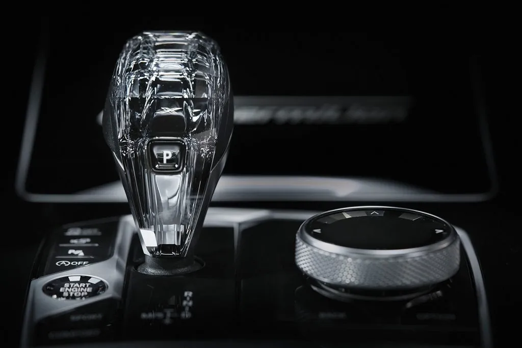 BMW OEM Real Glass Crafted Clarity Shift Lever