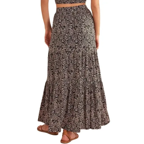 Boden Jersey Maxi Skirt NWT