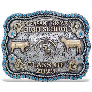 Bold Beginnings Custom Buckle