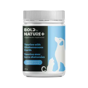 Bold by Nature Supplements - Taurine with Diatomaceous Earth for Dogs & Cats (7.4oz/210g)