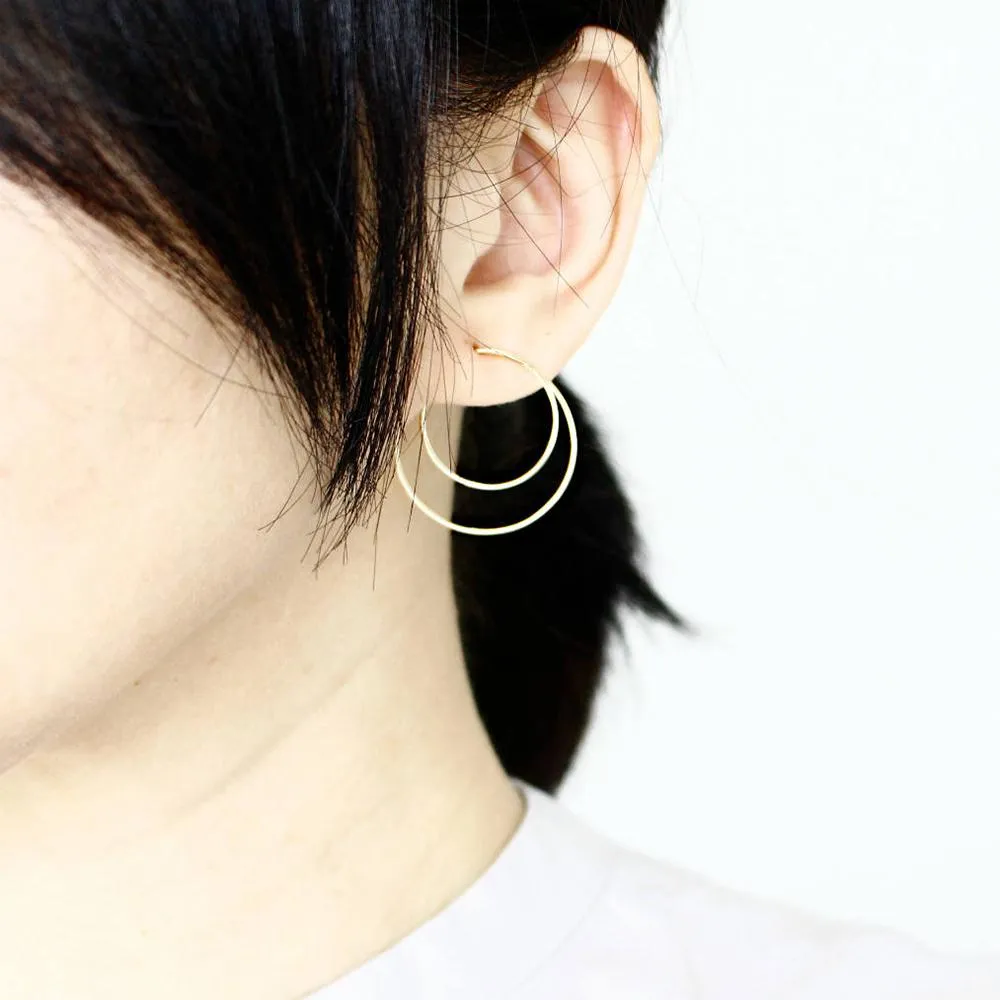 Bold Circles Hoops