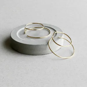 Bold Circles Hoops