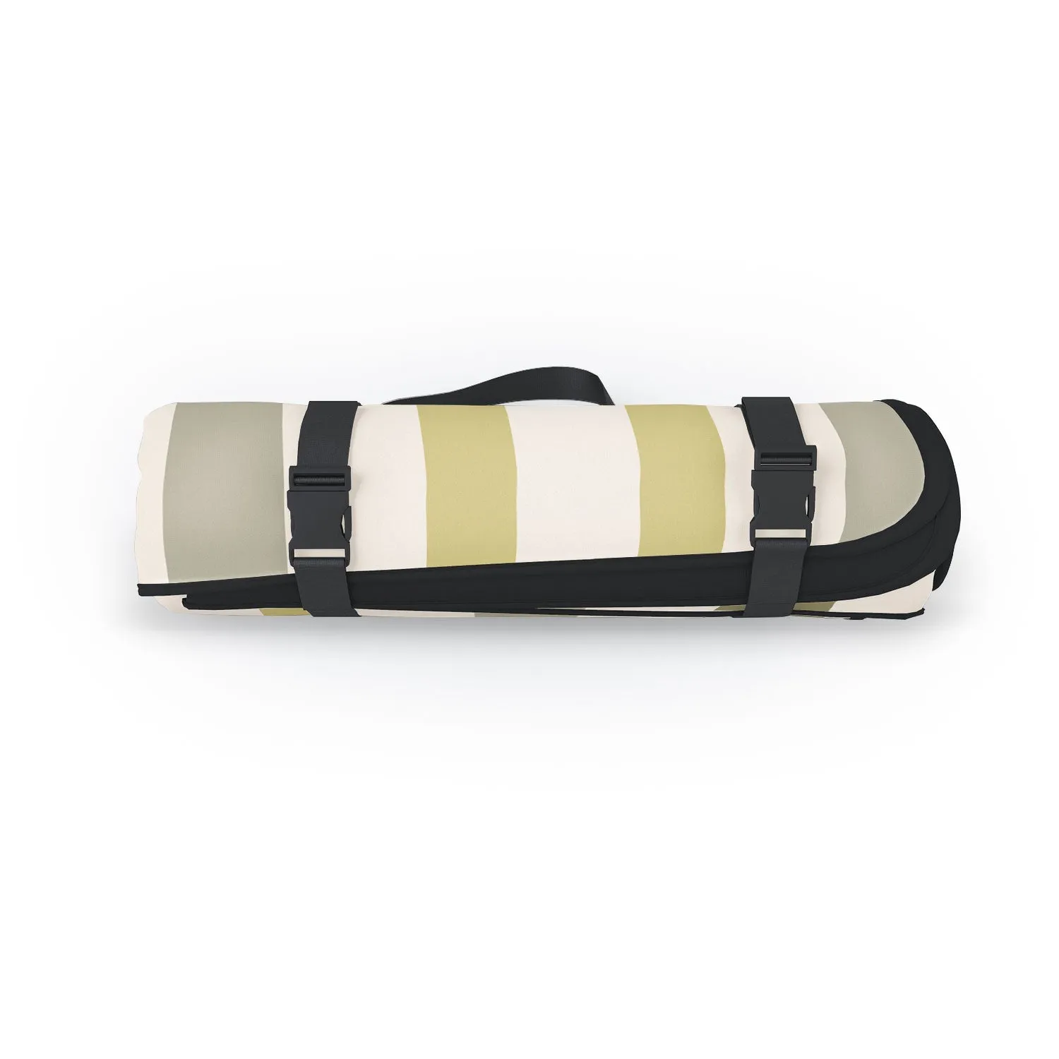 Bold Curvature Stripes I Picnic Blanket