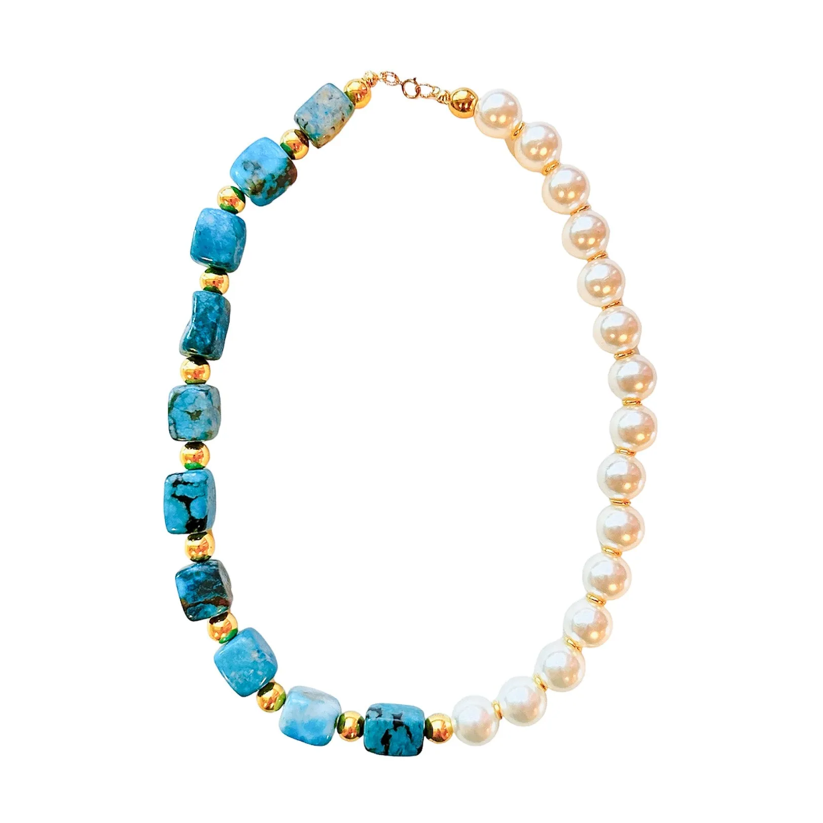 Bold Jasper Statement Necklace