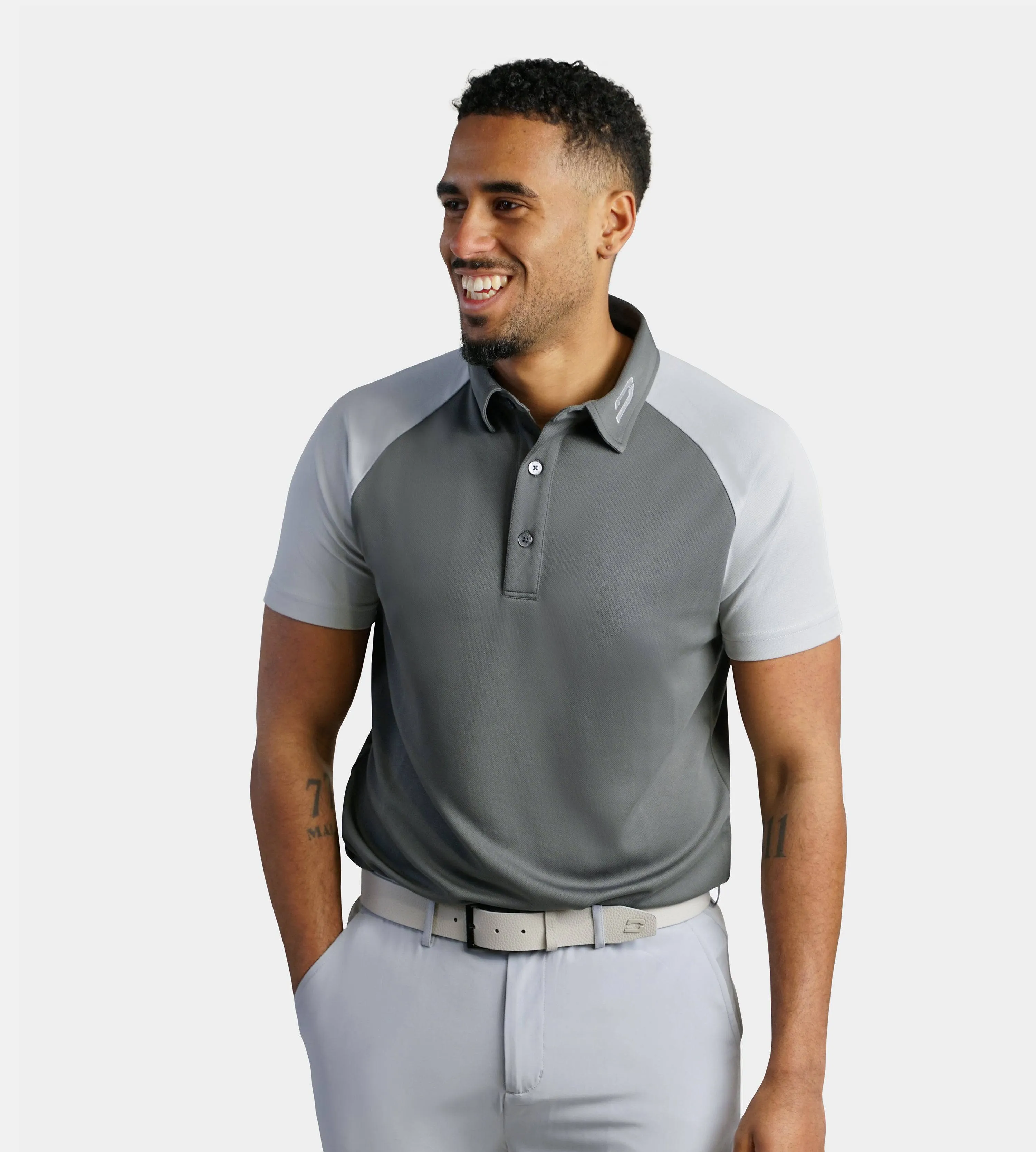 BOLD POLO - GREY