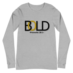 Bold 'Series' Long Sleeve T-Shirt (Gray)