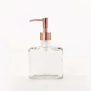 Boxy Copper Soap Dispenser