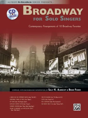 Broadway for Solo Singers with CD