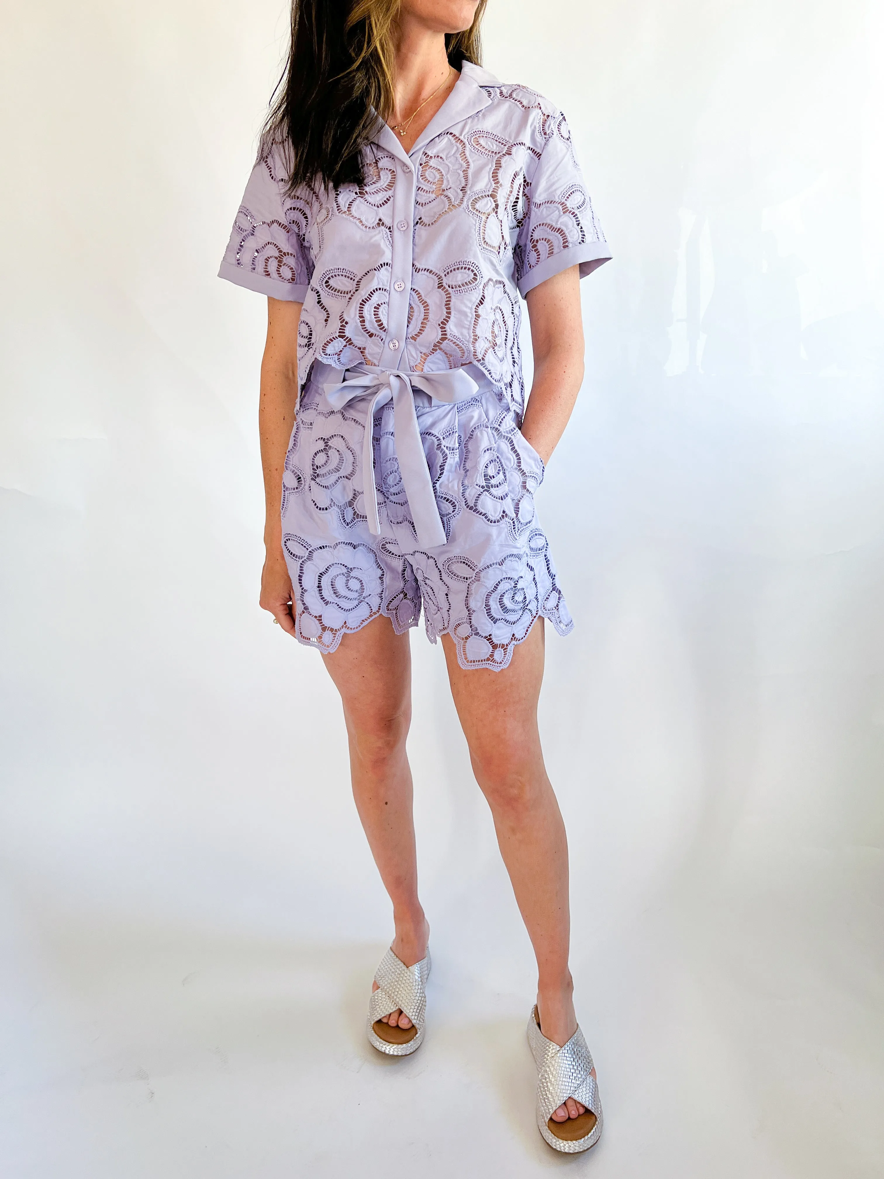 Brynlee Belted Shorts