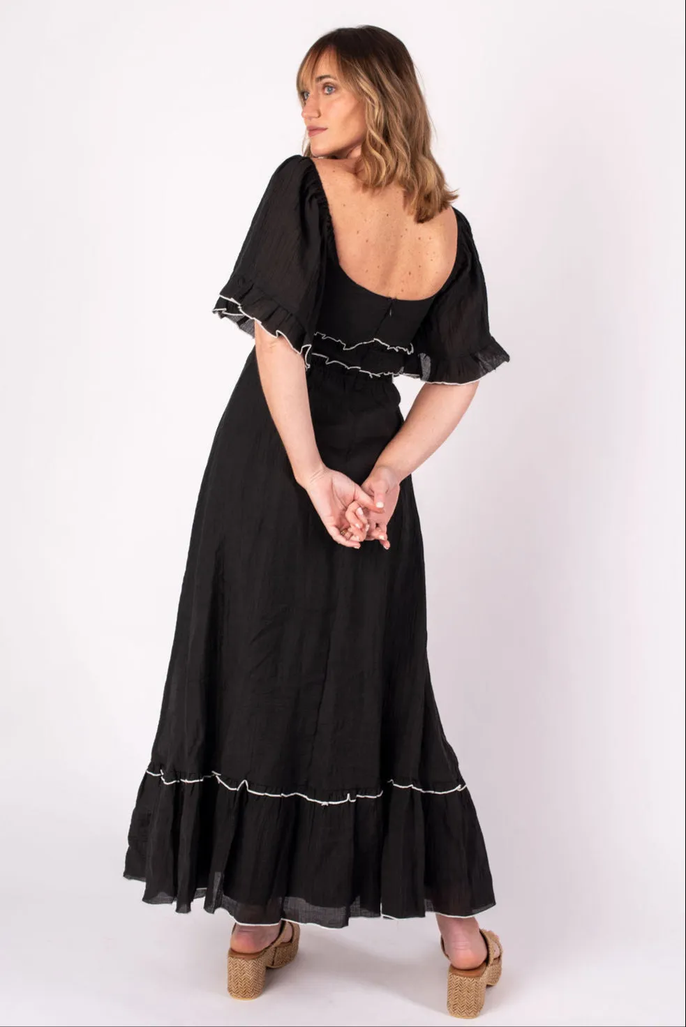 Brynn Short Sleeve Maxi Dress