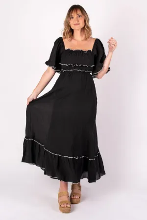 Brynn Short Sleeve Maxi Dress