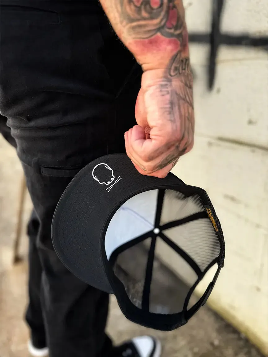 BUILT SIDE STYLE BLACK HAT