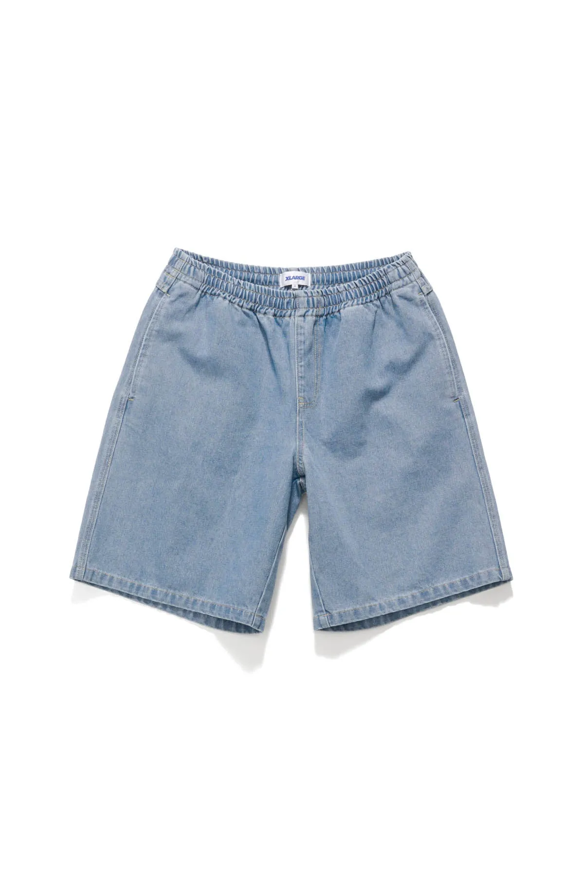 BULL DENIM 91 ELASTIC SHORT - MID BLUE DENIM