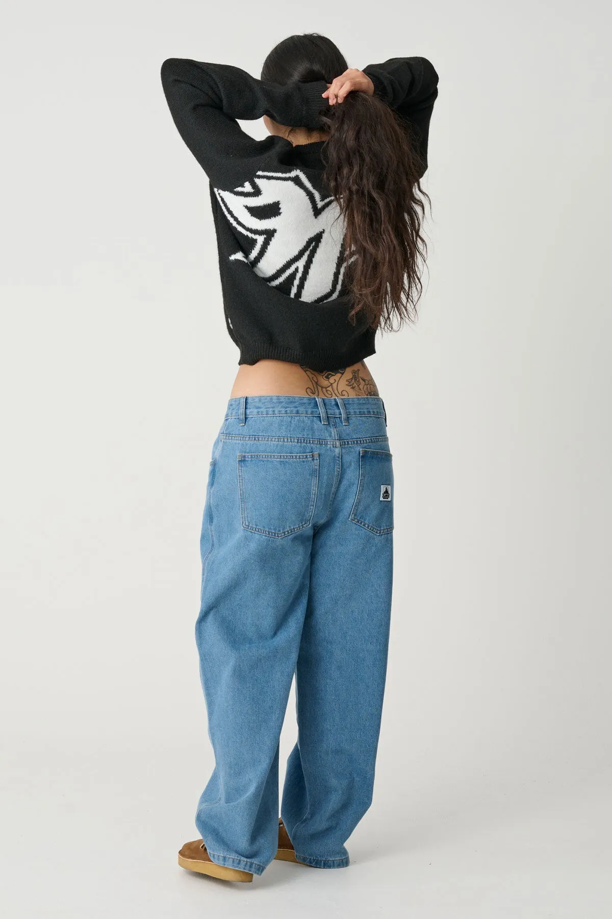 BULL DENIM 91 PANT - MID BLUE