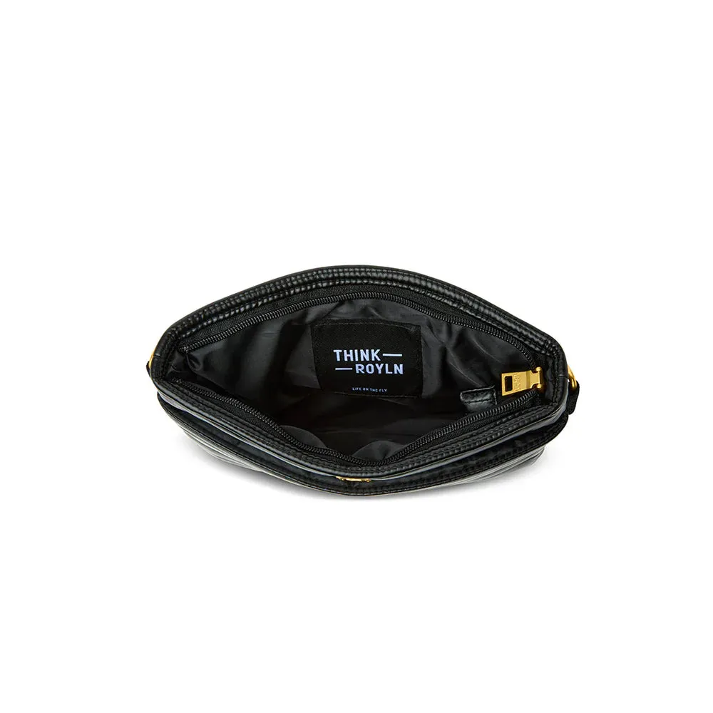 Bum Bag 2.0 Pearl Black & Gold