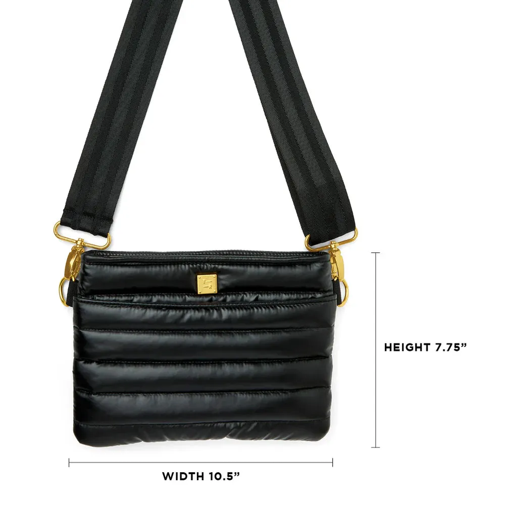 Bum Bag 2.0 Pearl Black & Gold