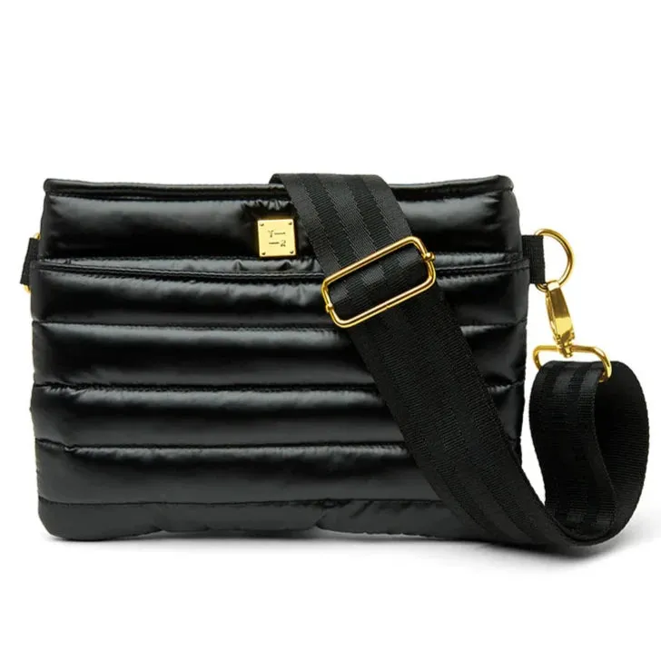 Bum Bag 2.0 Pearl Black & Gold