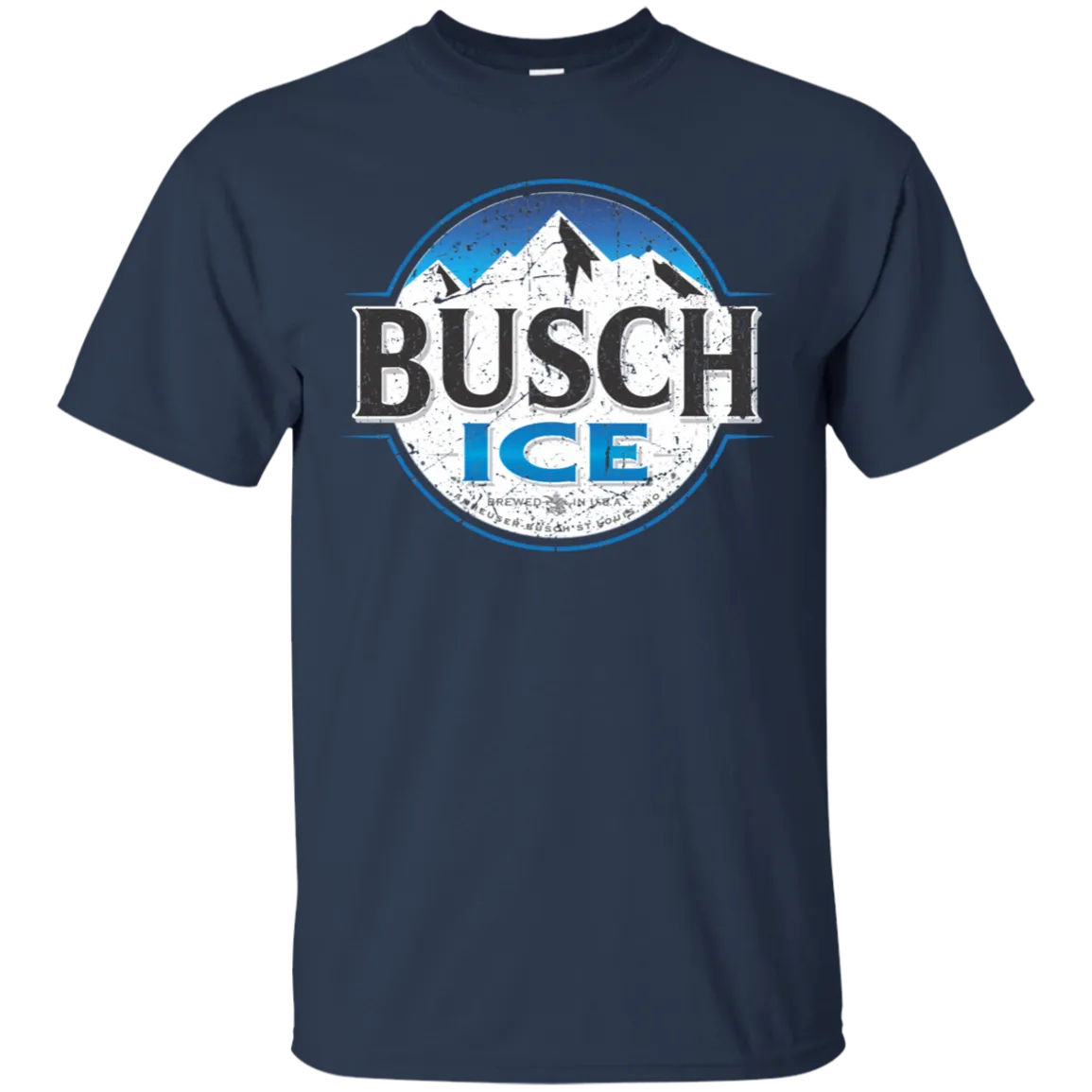 Busch Ice Beer T-Shirt Custom Designed