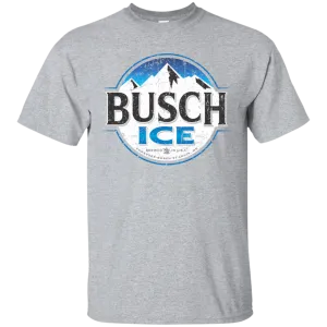 Busch Ice Beer T-Shirt Custom Designed