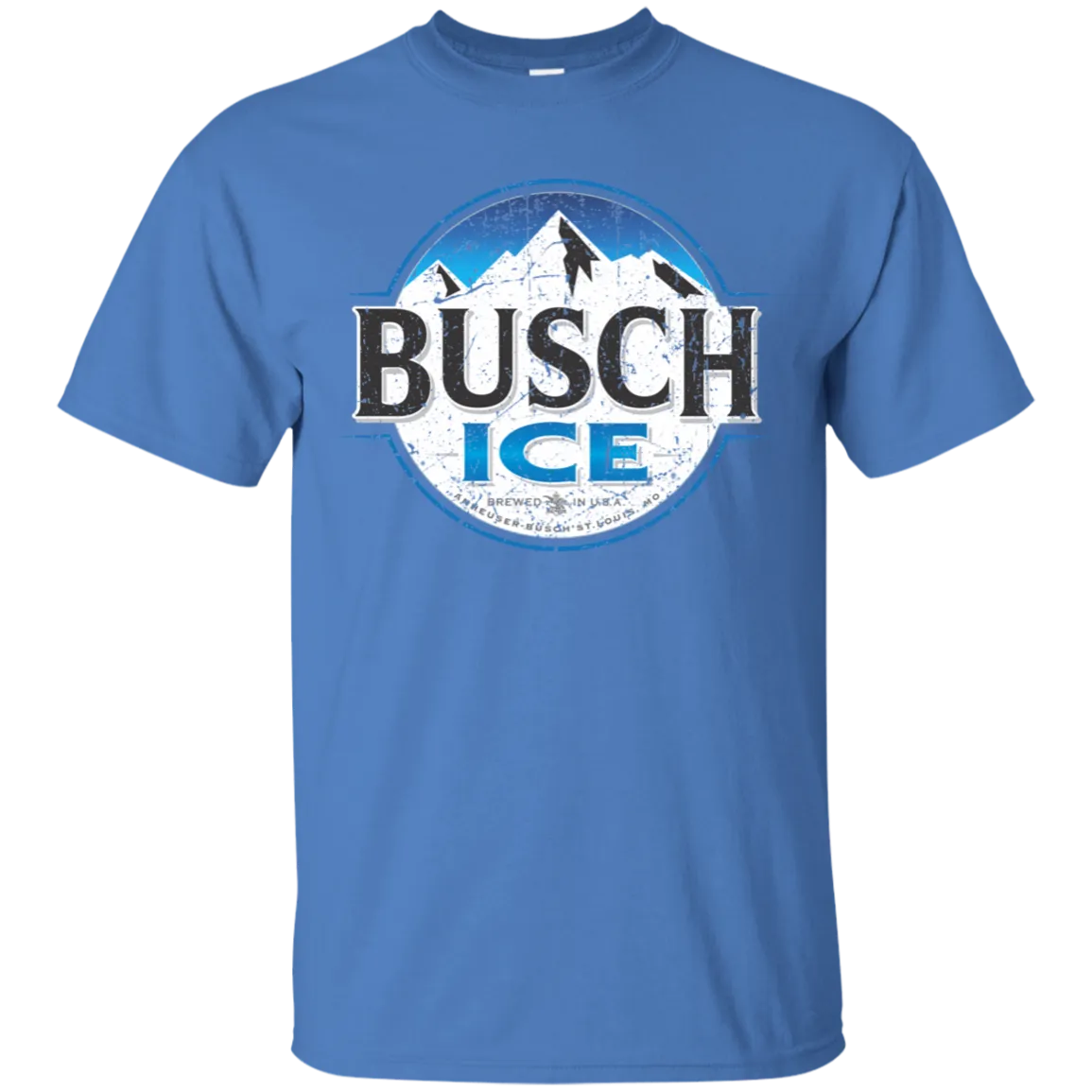 Busch Ice Beer T-Shirt Custom Designed