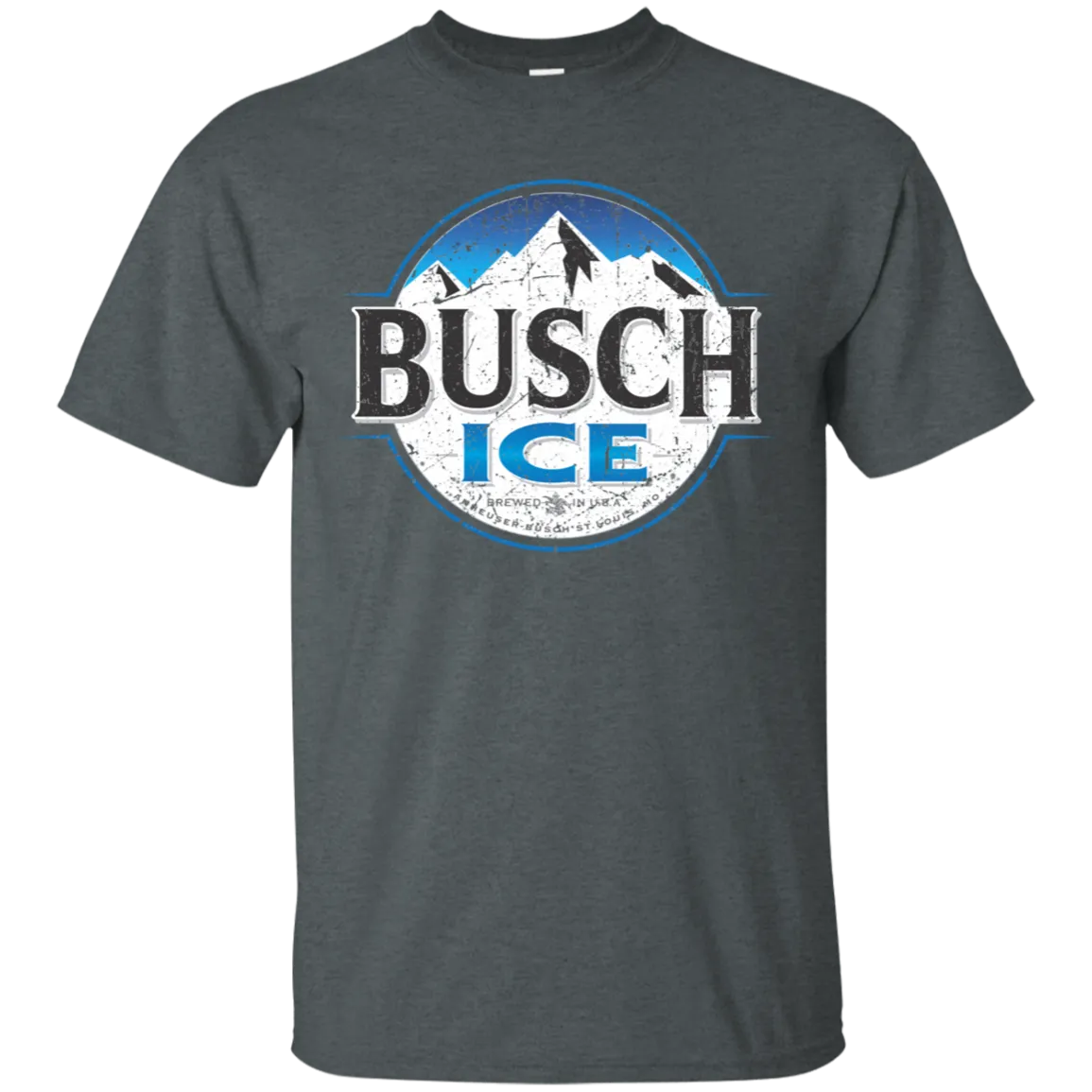 Busch Ice Beer T-Shirt Custom Designed