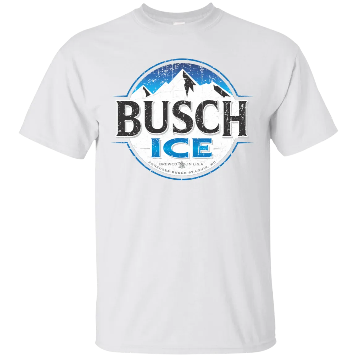 Busch Ice Beer T-Shirt Custom Designed