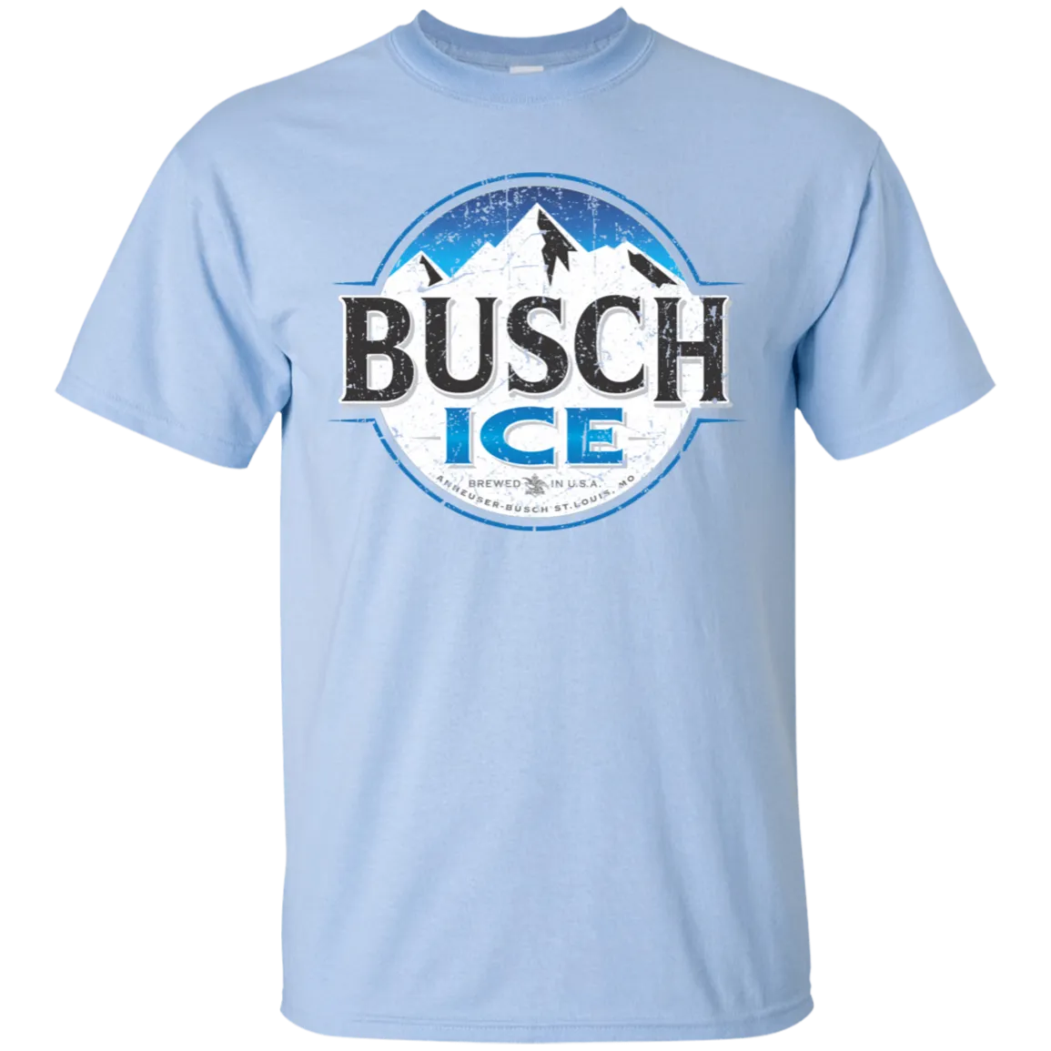Busch Ice Beer T-Shirt Custom Designed