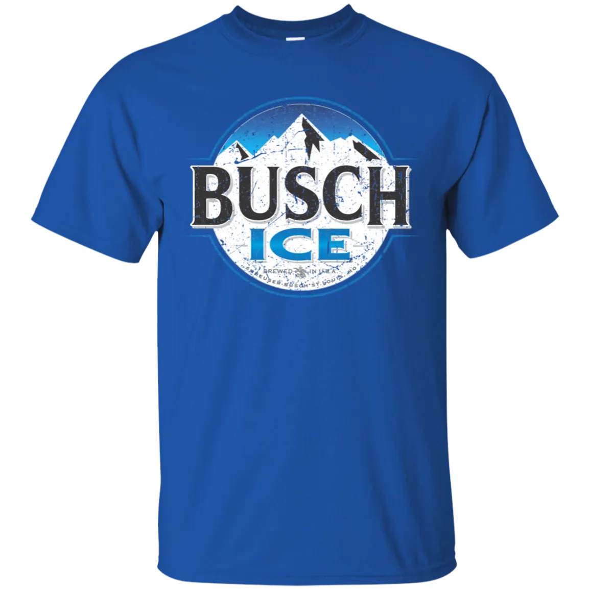Busch Ice Beer T-Shirt Custom Designed