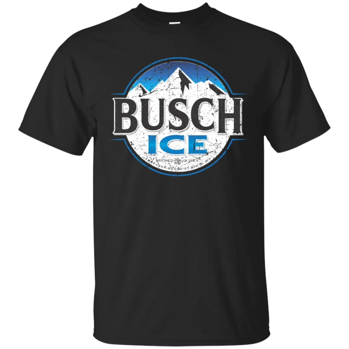 Busch Ice Beer T-Shirt Custom Designed