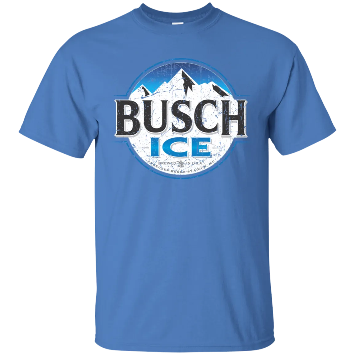 Busch Ice Beer T-Shirt Custom Designed