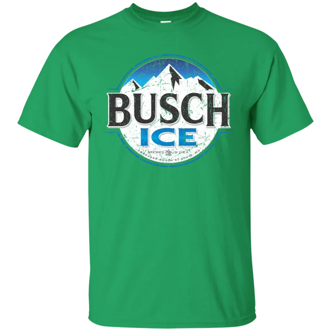 Busch Ice Beer T-Shirt Custom Designed